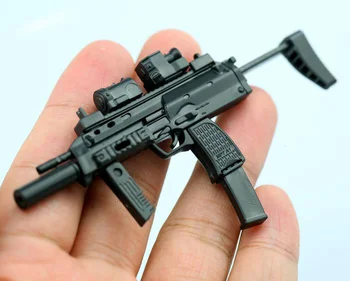 1/6 MP7 mašinka Dvostruki Oblik Prikupljeni Plastični Model Zagonetke Vatrenog Oružja Za 1/6 Vojnika Vojno Oružje