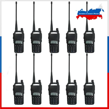 10 kom. Baofeng UV-82 5 W Portable VHF prijenosni radio Dvofrekvencijska 136-174 i 400-520 Mhz Baofeng UV82 Dvosmjerni radio