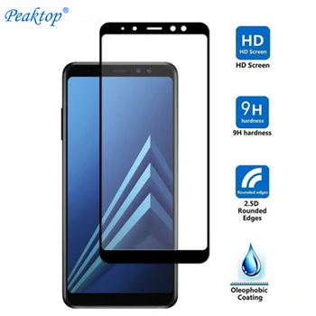 2 kom. Kaljeno Staklo za Samsung Galaxy J8 J4 J6 2018 J5 J7 J2 Prime Zaštitna Folija za ekran za Galaxy A8 A6 Plus A5 A7 2018