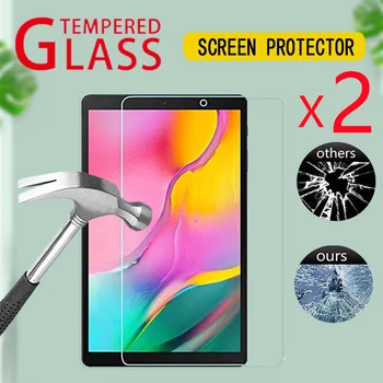 2 komada Kaljeno Staklo 9H za Samsung Galaxy Tab, A 10,1 2019 T510 T515 Zaštitna Folija za ekran SM-T510 SM-T515 10,1 Inča Zaštitna Folija