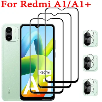 2022 Kaljeno staklo Za Xiaomi Redmi A1 Plus Zaštitni film Redmi A1 za ekran Xiomi Redmi A1 + Zaštita od ogrebotina i lomljenja Xiaomi A1 + Zaštita kamere Redmi A1 Staklo Redmi A 1 Zaštitna folija Redmi A1 Plus