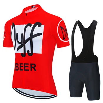2023 Novi DUFF Biciklistička Momčad Kratkih Rukava MTB Mayo Ropa Ciclismo Muški Kit Iz Dres za Biciklizma prozračne Ljetne Setove Lančanik Odjeće