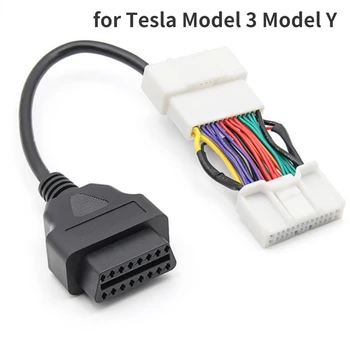 26 Pin OBD2 Muški Ženski Konektor OBD II Alat za Ožičenje E-Kabel Конверсионная Linija za Tesla Model 3 Model Y