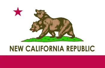 3Jflag 3x5 metara 90x150 cm Novu Zastavu Republike Kalifornijskoj