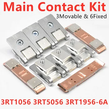 3RT1956-6A Kit osnovni kontakt za magnetskog контактора 3RT1056 3RT5056 Rezervni Dijelovi Pokretne i statične kontakti Set za popravak seta kontakata