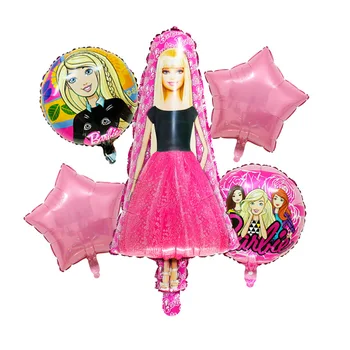 5 kom. crtani film princeza djevojka folije Balloons18 Inča girl Globos rođendan aluminijske folije ukras balon dječji tuš