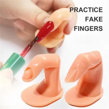 5PCS Profesionalna Praksa Prst Noktiju Dizajn Model Prst Alat DIY Akril UV Gel Manikura Alati Za Nokte Za Učenje