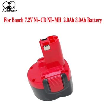 7,2 Ni-CD NI-MH 2.0 3.0 Ah Ah Zamjenske Baterije Za Bosch 2 607 335 587,2607335587, BH-744, B-8308, GSR7.2-1 / GSR7.2-2