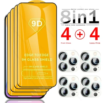 8в1 Zaštita zaslona Objektiva Kamere Kaljeno Staklo Za iPhone 14 Pro Max Sigurnosno Staklo Iphone14 Aifon Aphone I Phone 14 ProMax