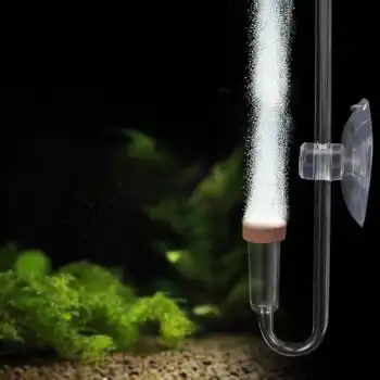 Akrilni Transparentni Brojač Mjehurića Raspršivač Konusa CO2 za Akvarij Akvarijske Biljke Vodena Trava Difuzor Ugljičnog Dioksida