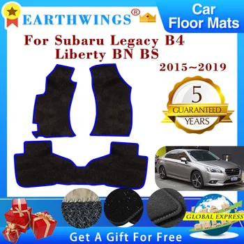 Auto-Tepisi Za Subaru Legacy B4 Touring Wagon Liberty 2010 ~ 2014, Tepisi, Tepisi, Obloge Za Stopala, Pribor za Interijer, Naljepnice