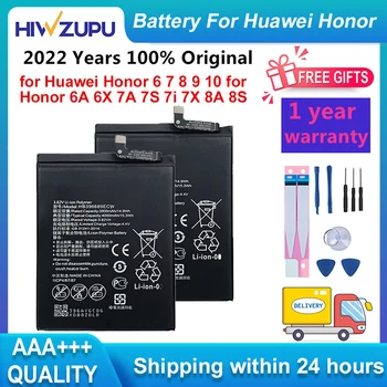 Baterija HIWZUPU za Huawei Honor 6 7 8 9 10 za Honor 6A 6X 7A 7S 7i 7X 8A 8S 9i za Hua Wei 8lite 9lite 10lite Baterije za telefone