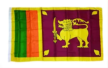 Besplatna Dostava Zastava Šri Lanke Poliester Zastava 5*3 FT 150*90 CM Banner Visoke Kvalitete