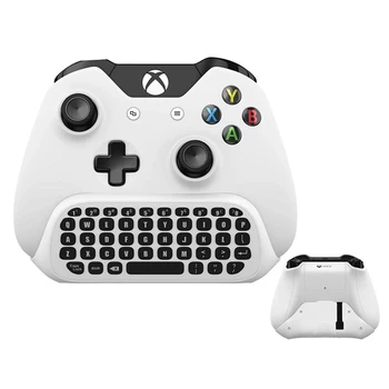 Bežična Tipkovnica ChatPad za Microsoft Xbox One QuickType Tipkovnica Bijele boje s USB-Prijemnik Za Xbox One Gaming Kontroler, Gamepad