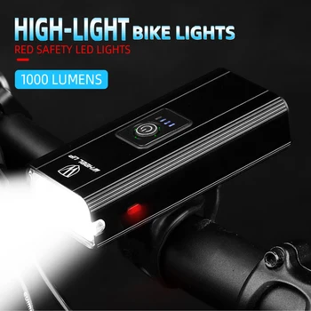 Biciklistička Fenjer Visoke Svjetline Whlle UP MTB Cestovni Biciklizam Prednje Svjetlo 1000 Lumena Vodootporan Upozorenje Sigurnost