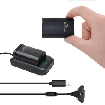 Brzo Punjenje Punjač za Kontroler Punjenja Punjiva Kit za Xbox 360 Gamer Zamjena Modula Set Baterija
