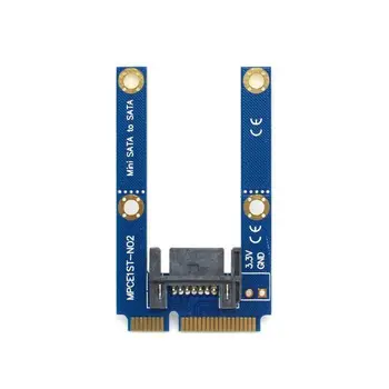CY 50 mm Mini PCI-E mSATA SSD SATA 7pin Hard Disk PCBA Adapter za Proširenje