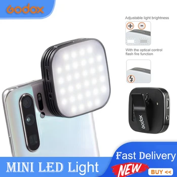 GODOX LEDM32 Smartphone Mini Led Svjetiljka Prijenosni Video Snimanje Rasvjeta Селфи Uživo i Videoblog, Poboljšanje Заполняющий Svjetlo Za Telefone