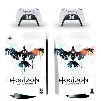 Horizon Zero Dawn PS5 Standardni Disk Naljepnica na Kožu Naljepnica Torbica za Konzole PlayStation 5 i Kontrolera PS5 Disk Naljepnica na Kožu, Vinil