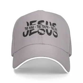 Isus je Put, Istina, Život Kapu Kamiondžija Snapback Šešir za Muškarce Bejzbol Muške Kape Kape s Logom