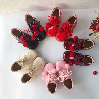 Jesen 2020 godine, Dječji Tople Čizme, Španjolski Slatka Cipele Princeze Za Djevojčice, Obuća za Bebe od prave kože, Dječje Cipele, zimske Cipele za djevojčice