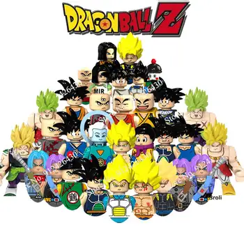 KT1007 Dragon Ball Anime Crtani film Goku Vegeta Zmaj Građevinski Blokovi i Cigle Mini Figurice Dječji Montažne Igračke Poklon Za Rođendan