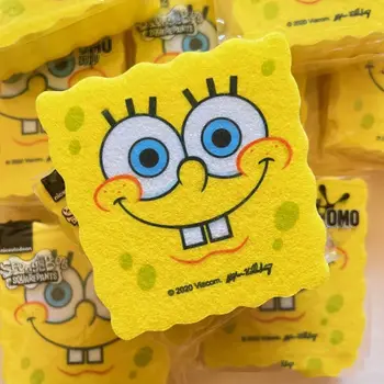 Kawai Anime Spongebob Squarepants Patrick Zvijezda Spužva Za Pranje Posuđa Slatka Obostrano Četka Za Čišćenje Lonac Čaša Kuhinja Artefakt