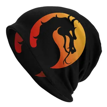 Logo Mortal Kombat Mk11 Igre Kape-Haubi Pletene Kape Hip-Hop Ski Тюбетейки Kape Kape Unisex Ljetnim Toplim Višenamjenski Kape