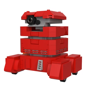 MOC B2EMO Tvorničkim Robot Gradivni Blokovi Skup s kotačima Može kliziti Kozmički Rat Krzna Model Cigle Igračke Za Djecu Poklon Za Rođendan