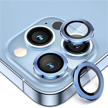 Metalni Prsten HD Kaljeno Staklo Zaštitnik Leća Za iPhone 14 Pro Max 13 11 12 Objektiv Fotoaparata Zaštitnik Ekrana Za iPhone 13 Pro Max