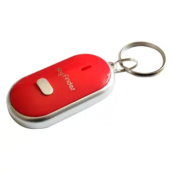 Mini Zvižduk Anti Izgubljeni Privjesak Alarm Novčanik Pet Tracker Pametan Treperi Zvučni Signal Daljinski Lokator Privjesak Tracer Key Finder + LED