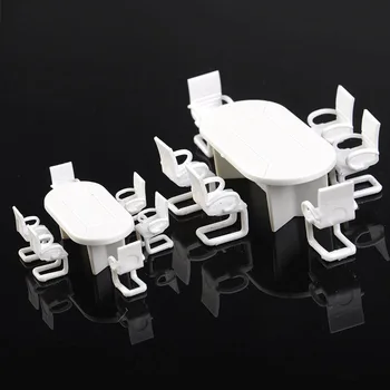 Mjerilo 1:50 1:75 Simulacija Uredski Prostori, stol i Stolice Skup Plastični model Pijesak Stol Rugati Građevinski Materijal Dioramas