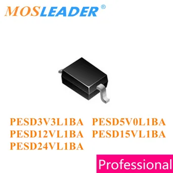 Mosleader SOD323 3000 kom. PESD3V3L1BA PESD5V0L1BA PESD12VL1BA PESD15VL1BA PESD24VL1BA 0805 Visoke kvalitete ESD-a Made in China
