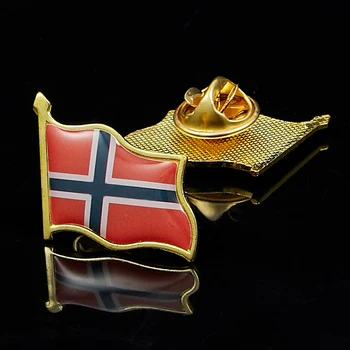 Norveški Odijela Dizajn Zastava Pin Na Rever Разговорная Novost Gospodo Kartice Modni Odijelo Gumb