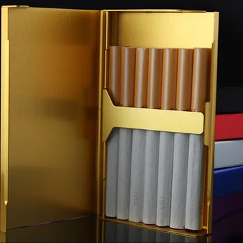 Nova Kutija Za Pušače Cigareta Broji 20 Cigareta Kutija, Aluminijska Magnetna Kopča Držač Za Cigare Kutija Duhana Poklon Za Muškarca
