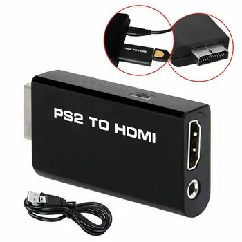 PS2 na HDMI je kompatibilan audio-Video Converter Adapter za AV-Kompatibilni Sony Sony PlayStation 2, Kabel za povezivanje i reprodukciju