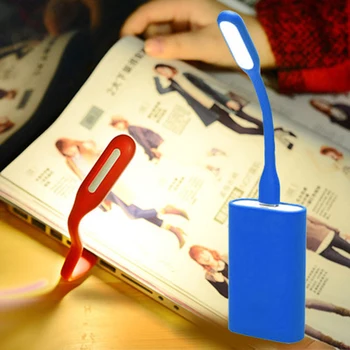 Prijenosni 5 1,2 W Led USB Lampa Knjiški Lampa USB Mini Led Svjetiljka Power Bank Laptop Laptop LED Svjetiljka Za Čitanje USB Noćne Svjetiljke