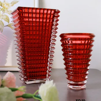 Prozirne Staklene Skandinavski, Ukrasne Vaze Moderne Kristalno Silikon Oblik Vaze za Dizajn Interijera Pot De Fleur Nordic Home Decor