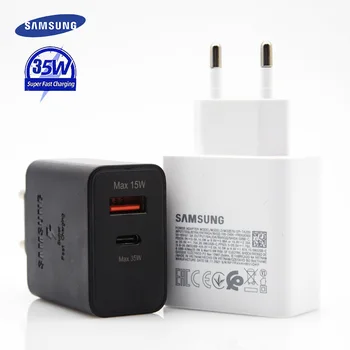 Samsung Originalni punjač 35 W Pd Adapter za Brzo Punjenje Usb Type C Kabel Za S21 S20 S21 FE Note 20 Ultra 10 10 + M51 A71 A52 A72