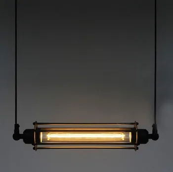 Starinski Američki Stil Potkrovlje Viseći Svijećnjak Steampunk Industrijski Metalni Privjesak Lampa Lampa Kafić Bar Restoran Svjetla