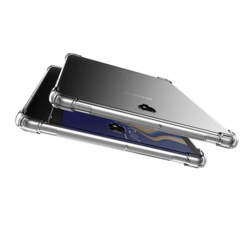 Torbica za Samsung Galaxy Tab A A7 7,0 8,0 10,1 10,4 10,5 SM - T280 T285 P200 P205 T290 T295 T510 T590 T500 prozirna silikonska torbica