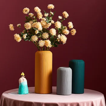 Ukras je Dnevnog boravka Skandinavska Ukras Kuće Europa Tablica Vaza za Cvijeće Keramika Home Dekor Vaza za Cvijeće Vaza Vjenčanje