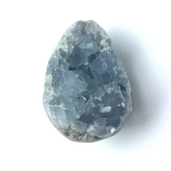 Veleprodaja crystal dragulj minerale uzorak prirodni plavi целестит klaster жеода za uređenje doma