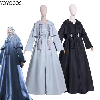 YOYOCOS FF14 Venat Cosplay Odijelo Final Fantasy XIV Drevni Muški Ogrtač Odijela s Vezom Ogrtač Halloween Igra Cosplay Odijevanje
