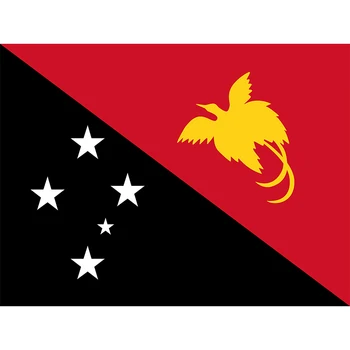 Yehoy visi 90* 150 cm Zastava Papue Nove Gvineje Za Ukras