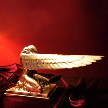 Zlatnih Krila Anđela Skulptura Nordijsko Molitva Figurica Anđela Smola Model Anđela Skulptura, Kip Početna Dnevna Soba Dekor Radne Površine