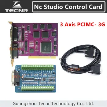 ncstudio 3G kartica za upravljanje prometom 3 osi nc uređaji studio sustav za upravljanje PCIMC-3G za glodalica CNC 5.4.88 5.4.96